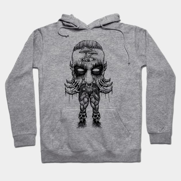 The Enlightened Demon Hoodie by Oracle’s Eye Gallery